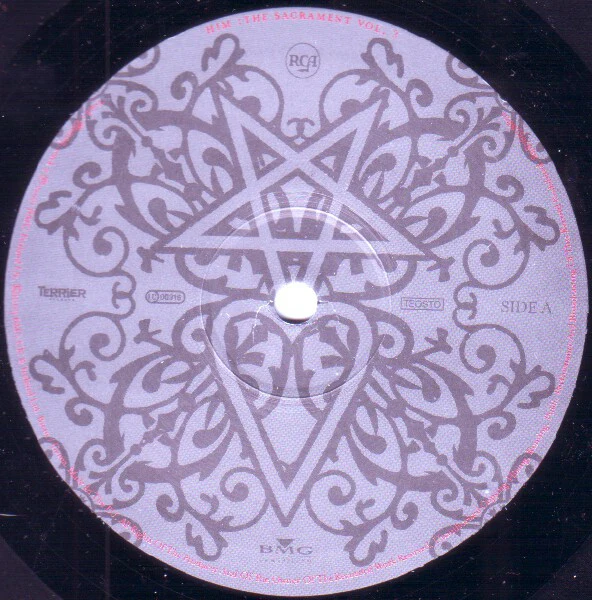 HIM, The Sacrament (BMG UK & Ireland Ltd. ; 828765 58801, UK 2003, Picture Sleeve) 10" VG/EX - Image 3