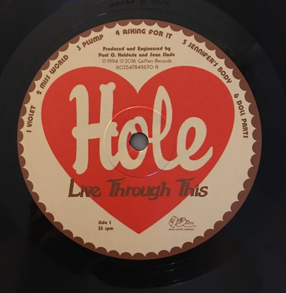 HOLE, Live Through This (UMC; 4784967, UK 2016 Reissue, 180 Gram Vinyl) LP NEW/NEW - Image 3