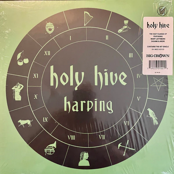 HOLY HIVE, Harping (Big Crown Records ; BC144-EP, US 2023 Reissue) Mini-LP EX/EX
