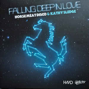 HORSE MEAT DISCO & KATHY SLEDGE, Falling Deep In Love (Glitterbox; GLITS034, UK 2019, Picture Sleeve) 12" G+/VG