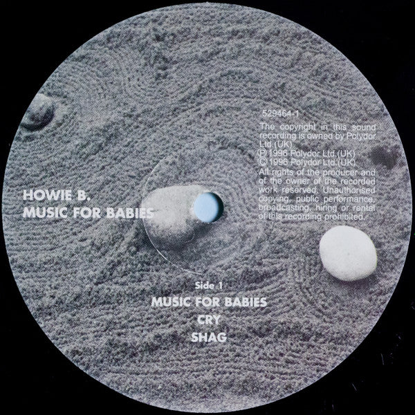 HOWIE B , Music for Babies (Polydor; 529464, UK 1996, Gatefold, Booklet & Inner) LP VG/VG - Image 3