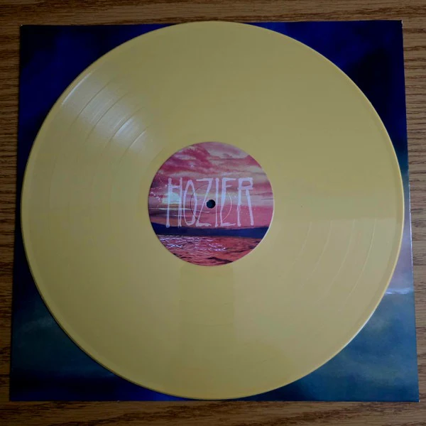 HOZIER, Hozier (Rubyworks ; RWXLP721, Europe 2025 Reissue, Gatefold, Inner, Yellow Hype Sticker, 10th Anniversary Edition, Deluxe Edition, Opaque Custard Vinyl) 2xLP NEW/NEW - Image 3