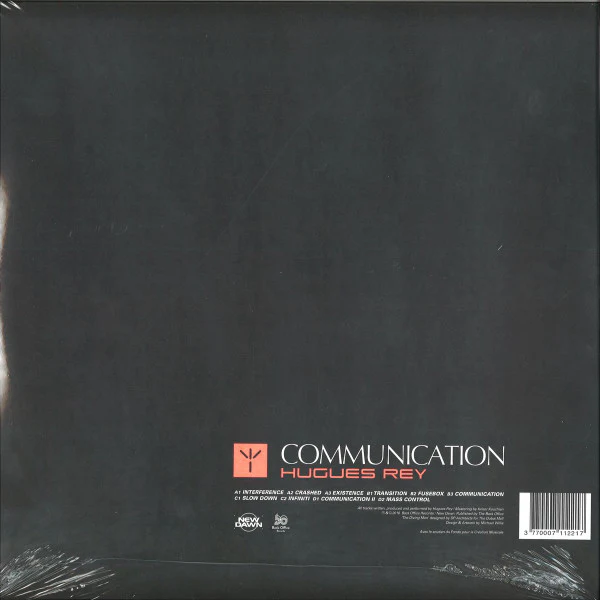 HUGUES REY, Communication (Back Office Records; BORLP03, France 2017), SALE - Up to 50% Off the Original Price 2xLP VG+/EX - Image 2