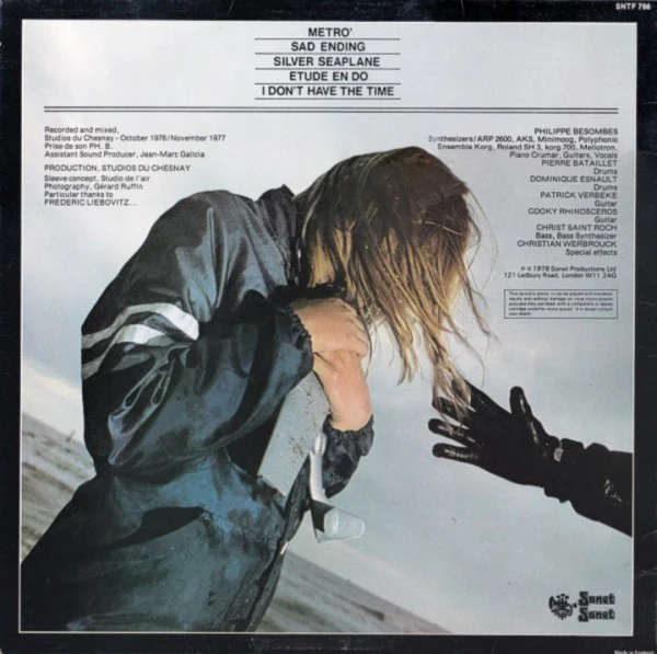 HYDRAVION, Hydravion (Sonet ; SNTF 766, UK 1978) LP VG/VG+ - Image 2