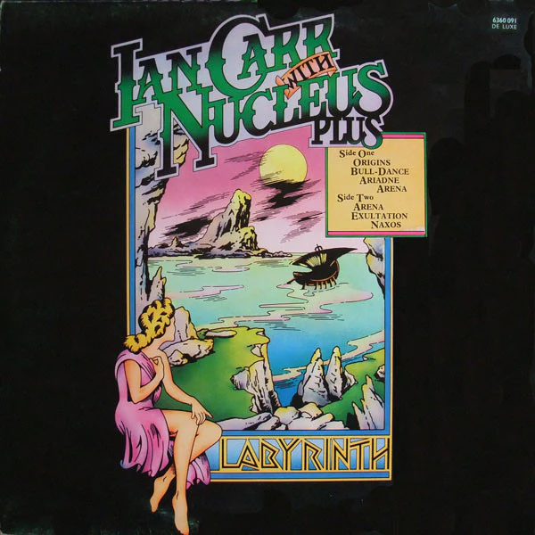 IAN CARR WITH NUCLEUS, Labyrinth (Vertigo Spaceship; 6360 091, UK 1973, Gatefold) LP VG/VG+ - Image 2