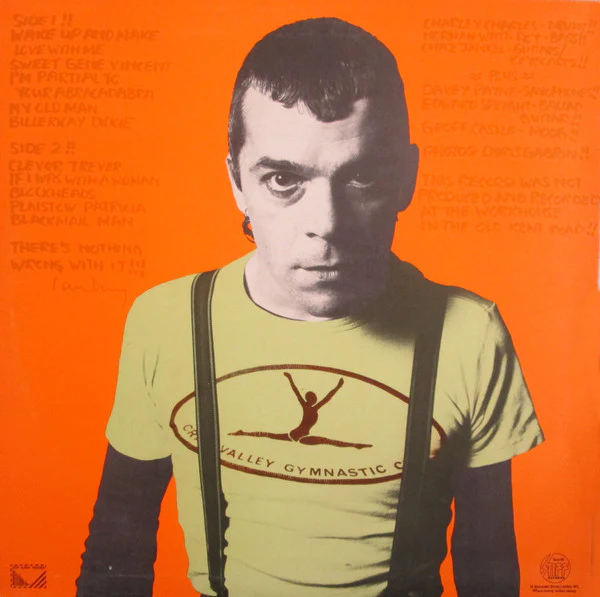 IAN DURY, New Boots And Panties!! (Stiff Records; SEEZ 4, UK 1978 Reissue, Single Sleeve, Inner, STRAWBERRY Runouts) LP VG/VG - Image 2