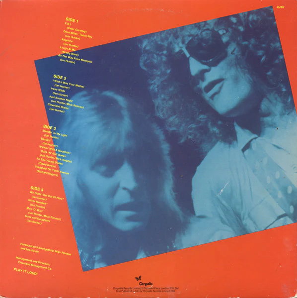 IAN HUNTER, Welcome To The Club - Live (Chrysalis; CJT 6, UK 1980, Gatefold), SALE - Up to 50% Off the Original Price  2xLP VG/VG+ - Image 2