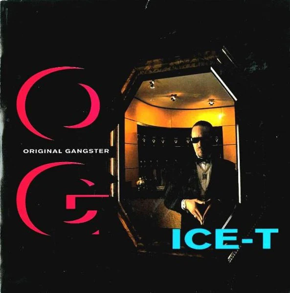 ICE-T, O.G. Original Gangster (Sire; W0035, UK 1991, Picture Sleeve) 7" G+/VG+