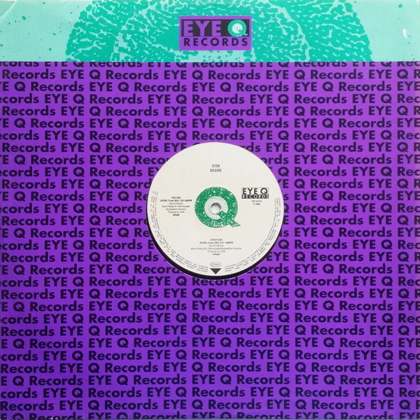 ICON, Desire (Eye Q Records; EYE Q 014, Germany 1994, Company Sleeve) 12" G+/G