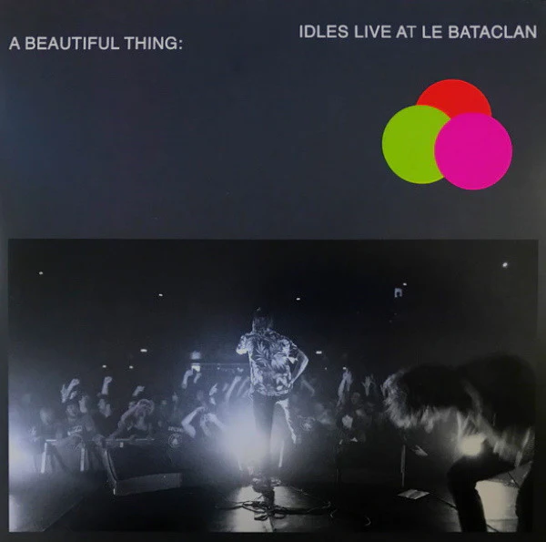 IDLES, A Beautiful Thing: Idles Live At Le Bataclan (Partisan Records; PTKF2174-5, UK, Europe & US 2019, Booklet, Pink Clear Neon Vinyl) 2xLP VG+/VG+