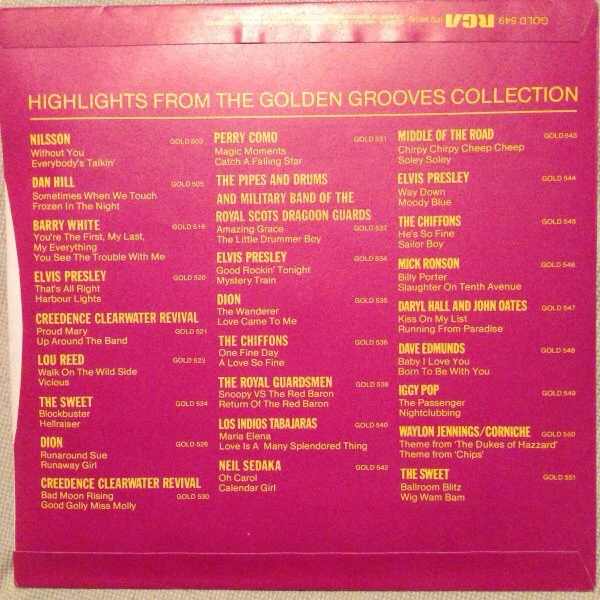 IGGY POP, The Passenger / Nightclubbing (RCA; GOLD 549, UK 1982, Flipback Sleeve, 4-Prong Push Out Centre) 7" VG/VG - Image 2
