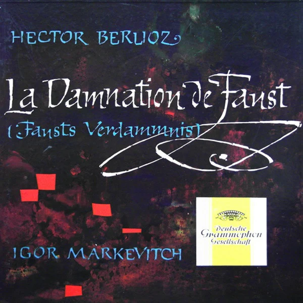 IGOR MARKEVITCH, Berlioz: La Damnation De Faust (Fausts Verdammnis) (Deutsche Grammophon; 138 099/100 SLPM, Germany , Box Set, Booklet) 2xLP VG+/VG+