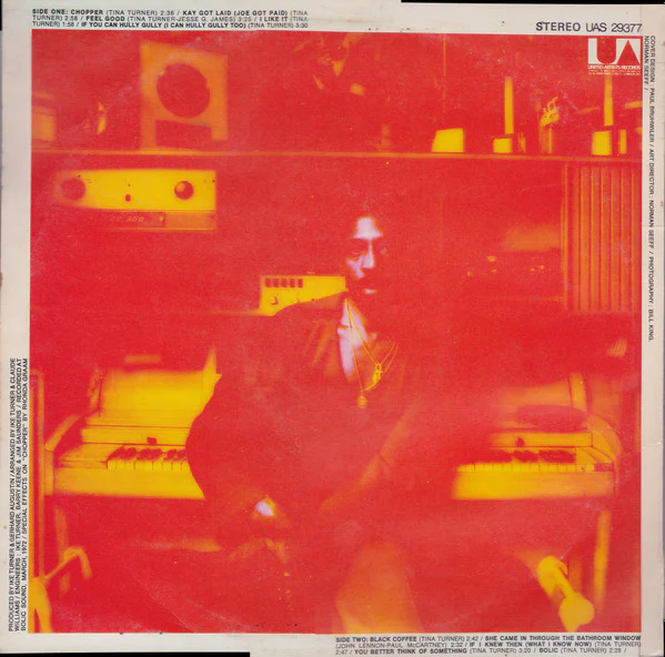 IKE AND TINA TURNER, Feel Good (United Artists Records; UAS 29377, UK 1972, Laminated Sleeve) LP VG/VG - Image 2