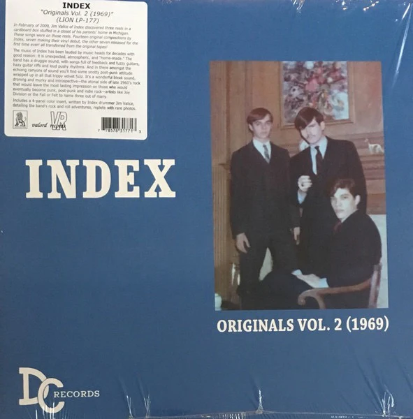 INDEX, Originals Vol. 2 (1969) (Lion Productions; Lion LP-177, US 2019, Insert), SALE - Up to 50% Off the Original Price  LP EX/EX