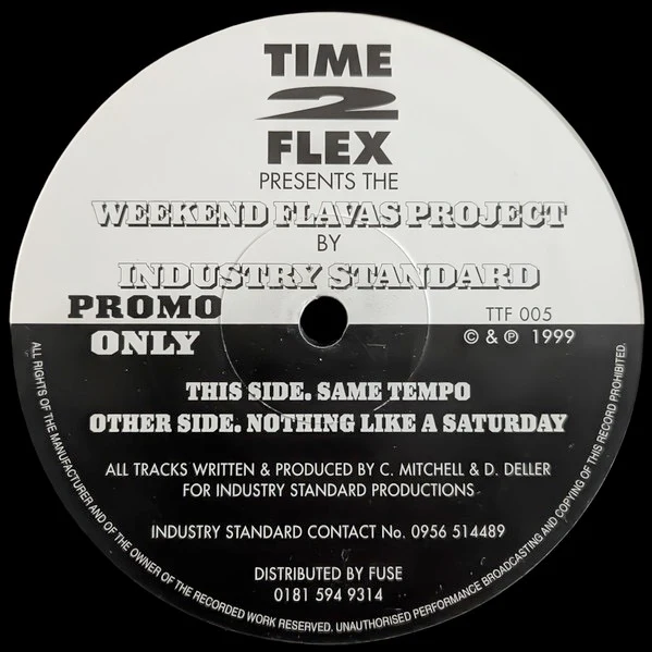 INDUSTRY STANDARD, Weekend Flavas Project (Time 2 Flex; TTF 005, UK 1999) 12" /G+