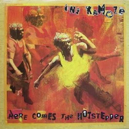 INI KAMOZE, Here Comes The Hotstepper (Columbia; COL 661047 6, Europe 1994, Picture Sleeve, Sticker) 12" VG+/VG+
