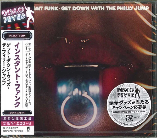 INSTANT FUNK, Get Down With The Philly Jump (Philadelphia International Records; SICP-5714, Japan 2018 Reissue, With OBI) CD M/M