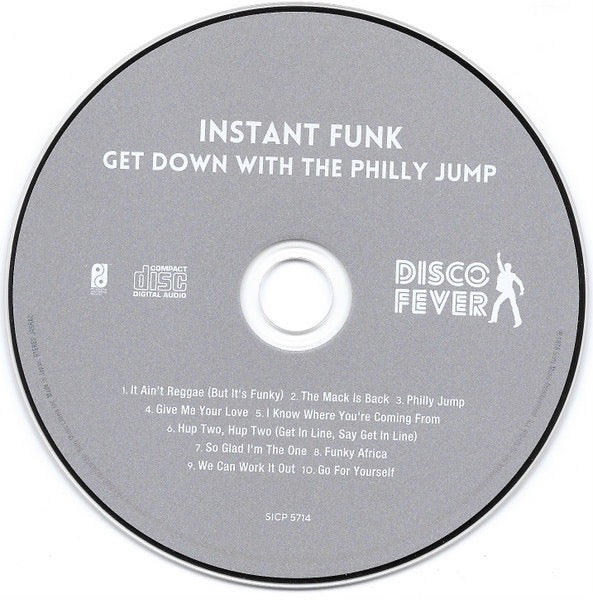 INSTANT FUNK, Get Down With The Philly Jump (Philadelphia International Records; SICP-5714, Japan 2018 Reissue, With OBI) CD M/M - Image 3