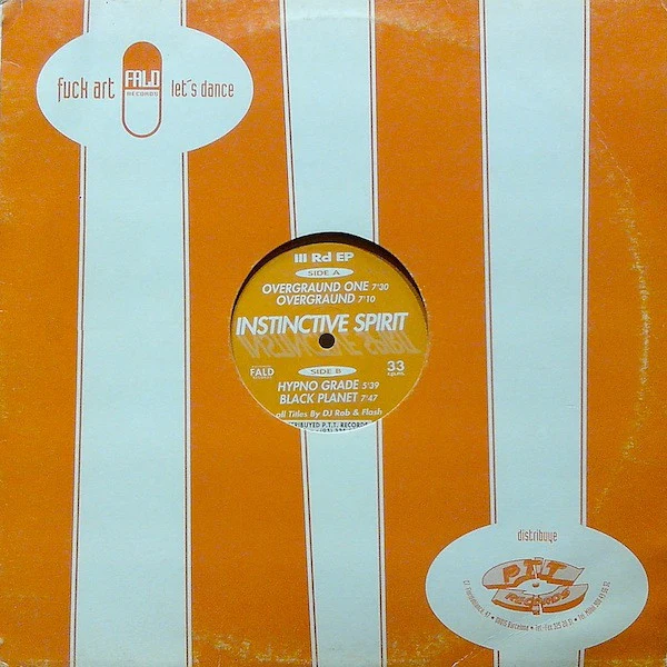 INSTINCTIVE SPIRIT, III Rd EP (FALD Records; FALD 09, Spain 1994, Company Sleeve) LP VG/VG+