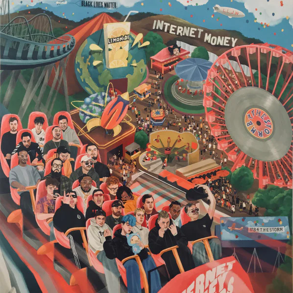 INTERNET MONEY, B4 The Storm (Internet Money Records; none, US 2020, Gatefold, Clear vinyl), SALE - Up to 50% Off the Original Price  LP VG+/VG+