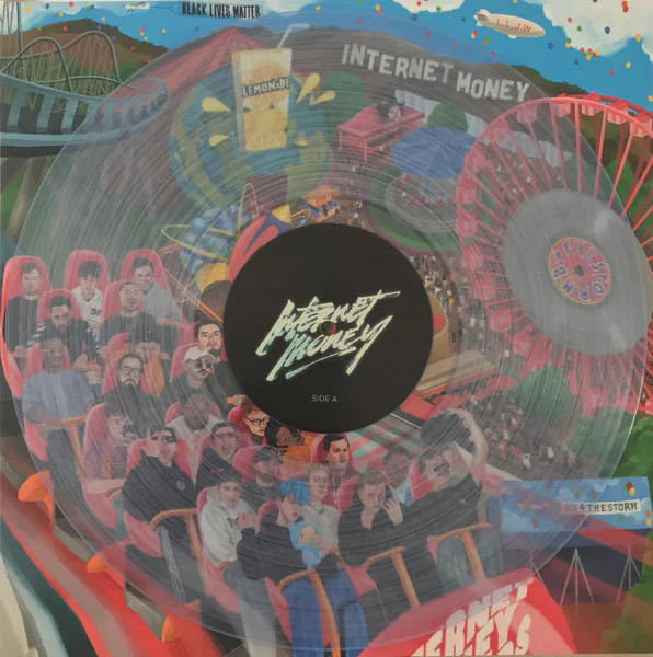 INTERNET MONEY, B4 The Storm (Internet Money Records; none, US 2020, Gatefold, Clear vinyl), SALE - Up to 50% Off the Original Price  LP VG+/VG+ - Image 3