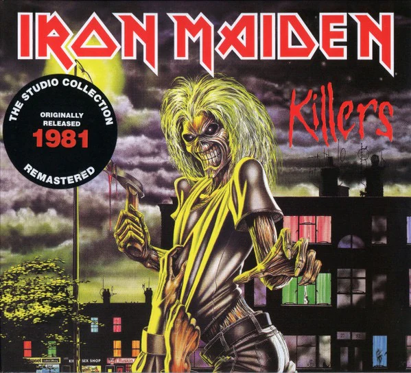 IRON MAIDEN, Killers (Parlophone; 0190295567750, Europe 2018 Reissue, Digipak) CD M/M