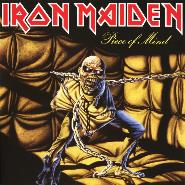 IRON MAIDEN, Piece Of Mind (Parlophone; 2564624882, Europe 2014 Reissue, Gatefold, 180 Gram Vinyl) LP EX/VG+