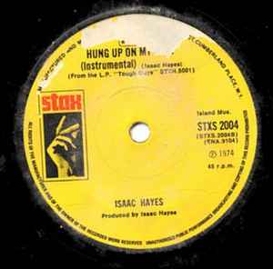 ISAAC HAYES, Title Theme / Hung Up On My Baby (Instrumental) (Stax; STXS 2004, UK 1974) 7" /VG+ - Image 2