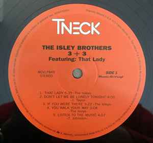 ISLEY BROTHERS, 3 + 3 (Music On Vinyl; MOVLP849, UK 2013 Reissue, Gatefold, 180 Gram Vinyl) LP NEW/NEW - Image 3