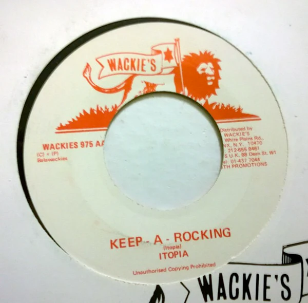 ITOPIA, You've Lost That Loving Feeling / Keep - A - Rocking (Wackie's; WACKIES 975, UK 1984), SALE - Up to 50% Off the Original Price  7" /VG+