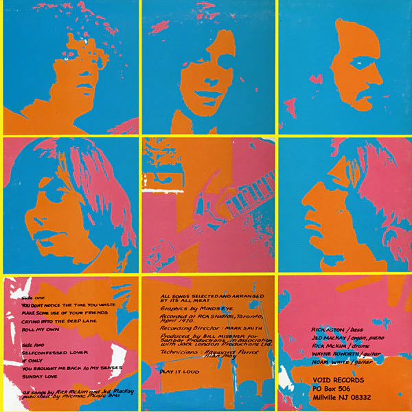 IT'S ALL MEAT, It's All Meat (Void Records; VOID 18, US 1999 Reissue, Gatefold, Photo Insert, Orange Marbled Vinyl, Bonus 7"), SALE - Up to 50% Off the Original Price  LP VG/VG+ - Image 2