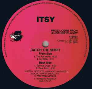 ITSY, Catch The Spirit (Spankin ; SPK003, UK 1993) 12" /VG+