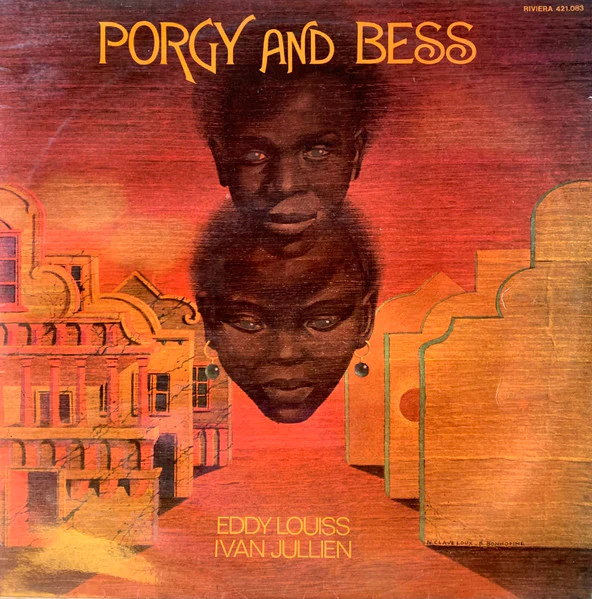 IVAN JULLIEN, EDDY LOUISS, Porgy And Bess (Riviera; 421.083, France 1971, Laminated Sleeve), SALE - Up to 50% Off the Original Price LP G+/VG