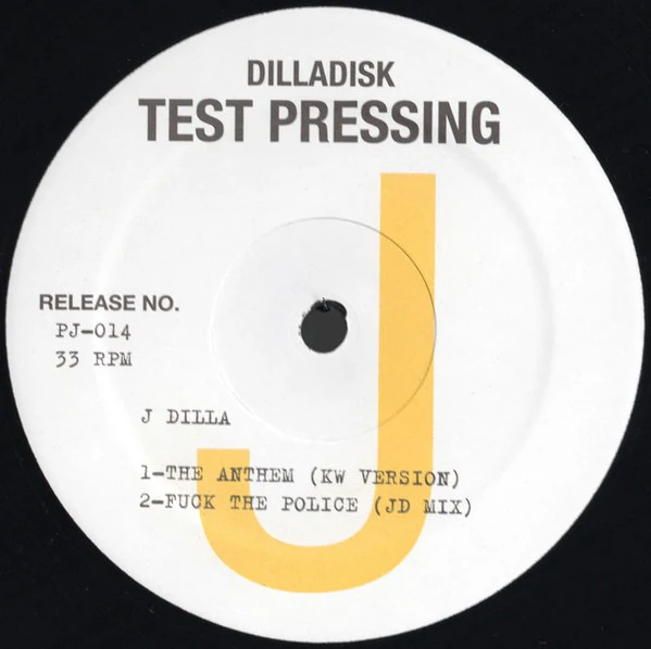 J DILLA, The Middle Finger (Pay Jay Productions; PJ 014, US 2016, Limited Edition of 1000) 12" VG+/VG+ - Image 3