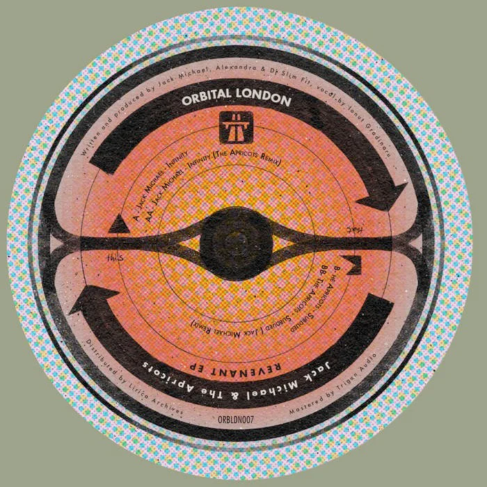 JACK MICHAEL, THE APRICOTS, Revenant EP (Orbital London; ORBLDN007, UK 2025), SALE - Up to 50% Off the Original Price 12" NEW/NEW