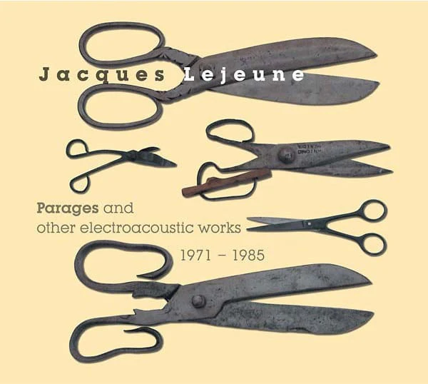 JACQUES LEJEUNE, Parages And Other Electroacoustic Works 1971-1985 (Robot Records; RR-42, US 2013, Double CD Case, 2 Booklets) 3xCD VG+/VG+
