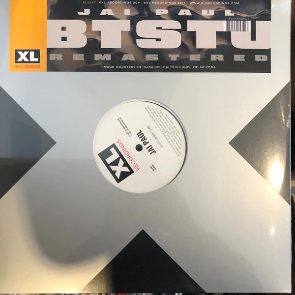 JAI PAUL, BTSTU Remastered (XL Recordings; XL534T, UK 2019, Company Sleeve) 12" VG/EX
