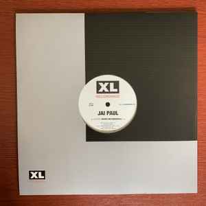 JAI PAUL, Jasmine (Demo) / Instrumental (XL Recordings; XLT574, UK 2012, Die Cut Textured Company Sleeve in Stickered Plastic Sleeve) LP VG+/VG+ - Image 2
