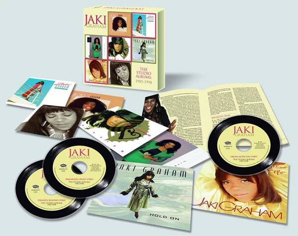 JAKI GRAHAM, The Studio Albums: 1985-1998 (Edsel Records; JAKIBOX01, UK 2015, Box Set) 7xCD M/M - Image 2