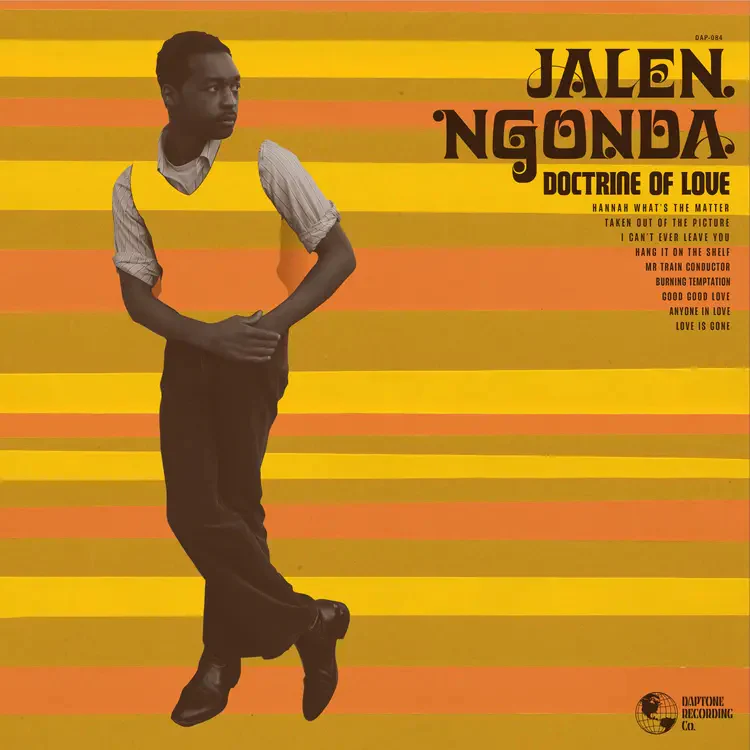 JALEN NGONDA, Doctrine of Love (Daptone Records; DAP084LPX, UK 2026, Indie Exclusive Clear Vinyl in Tip On Jacket, Download Code) LP NEW/NEW - PRE-ORDER