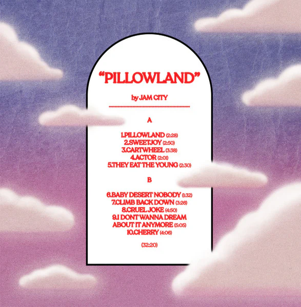 JAM CITY, Pillowland (Earthly Records; E007, UK 2021, Inner, Poster, 150g Black Vinyl), SALE - Up to 50% Off the Original Price  LP VG+/EX - Image 2