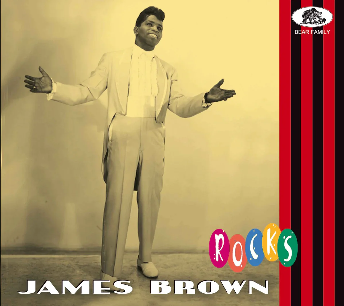 JAMES BROWN, James Brown - Rocks (Bear Family Records; BCD17775, Germany 2026, Digipak, Booklet) CD VG+/VG+