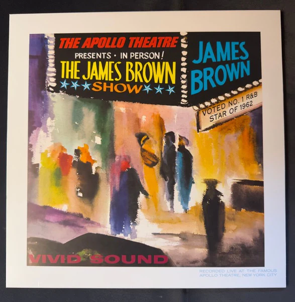 JAMES BROWN, 'Live' At The Apollo (Polydor; 422 843 479-1, Canada 2000s Reissue) LP NEW/NEW