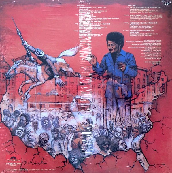 JAMES BROWN, There It Is (Polydor ; PD 5028, US 1990s Reissue, Picture Sleeve) LP VG+/VG+ - Image 2