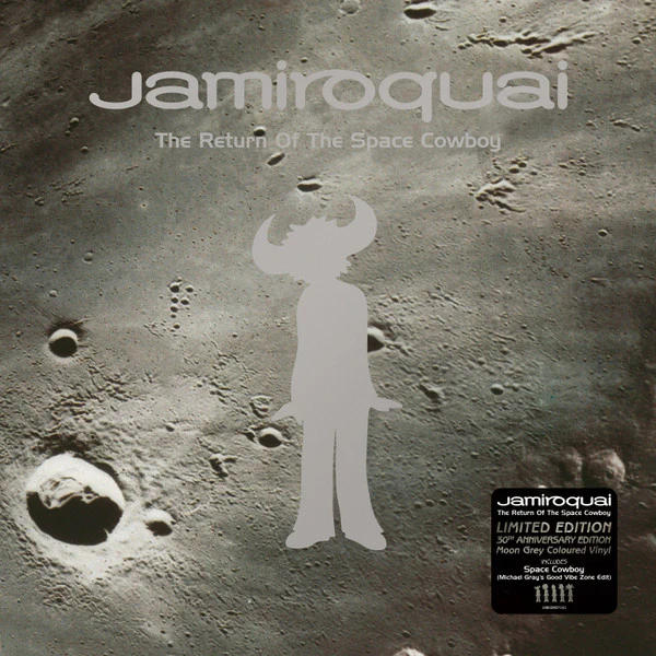 JAMIROQUAI, The Return Of The Space Cowboy (Sony Music; 19802807141, Europe 2024 Reissue, Gatefold, 2 Inners, 30th Anniversary. Grey Marbled Vinyl) 2xLP EX/EX