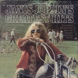 JANIS JOPLIN, Janis Joplin's Greatest Hits (CBS Orange/Yellow; S 65470, UK 1970s Reissue) LP VG+/VG+