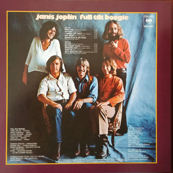 JANIS JOPLIN, Pearl (Columbia ; 88697978251, Europe 2020 Reissue) LP NEW/NEW - Image 2