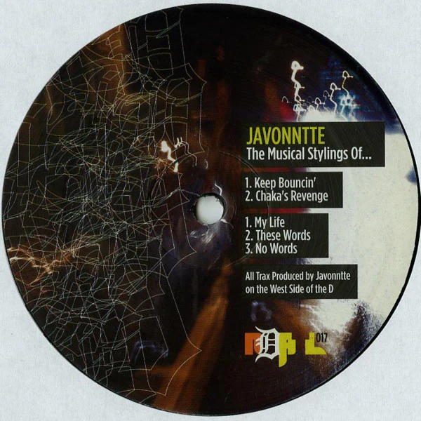 JAVONNTTE, The Musical Stylings Of... (NDATL Muzik; NDATL 017, US 2016) 12" /VG