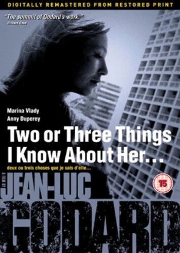 JEAN-LUC GODARD, Two or Three Things I Know About Her... (Nouveaux Pictures; NDP1027, UK , Book) DVD VG+/VG+
