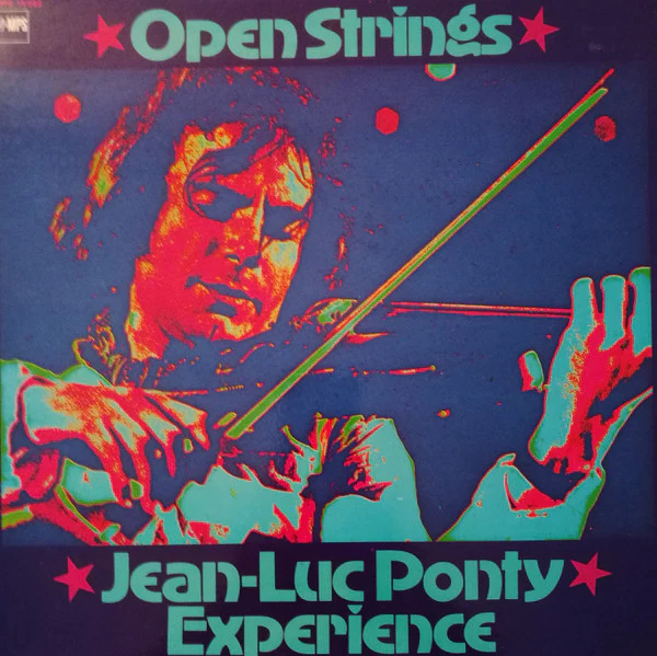JEAN LUC PONTY EXPERIENCE, Open Strings (MPS Records; 15 082, France 1972, Glossy Gatefold Sleeve) LP VG/VG+